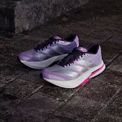 adidas 愛迪達 慢跑鞋 Adizero Boston 13 W 女鞋 紫 銀 緩震 運動鞋 中長距離 愛迪達 24.5cm PURPLE/SILVER