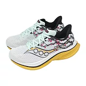 Saucony 索康尼 競速跑鞋 Endorphin Speed 5 男鞋 白 金 東京馬拉松 櫻花 S21007401 25cm WHITE/FLEUR BLANC