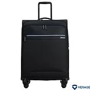 【Verage】維麗杰 19吋七代極致超輕量登機箱/行李箱(靜謐黑)
