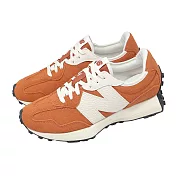 New Balance NB 休閒鞋 327 男鞋 女鞋 橘 白 拼接 麂皮 復古 紐巴倫 U3275IQ-D 24cm ORANGE/IVORY