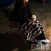 【日本桃雪】SOLU 今治戶外格紋棉柔迷你浴巾 | 鈴木太太公司貨