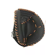 【WIDE VIEW】12.5吋訓練用捕手手套(棒球手套 棒球 壘球 訓練用 野球/BBCG125) 黑棕色