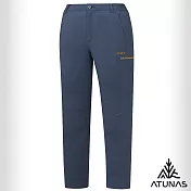 【ATUNAS 歐都納】男款防曬輕量彈性長褲/大尺碼A1PAGZ02M- M 深藍