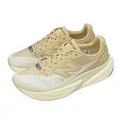 New Balance NB 競速跑鞋 FuelCell Rebel V5 2E 寬楦 男鞋 米白 緩衝 MFCX8M0-2E 25cm BEIGE/WHITE