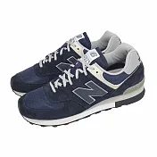 New Balance NB 休閒鞋 576 男鞋 藍 灰 緩震 麂皮 紐巴倫 OU576PNV-D 27cm NAVY/GREY