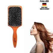 德國FALLER芙樂 FSC櫸木黑豚鬃柔珠氣墊梳 柔軟梳毛給秀髮最溫柔的呵護