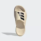 Adidas 愛迪達 Lightblaze Slide [JS3586] 男 拖鞋 防水 米 黑 27.5cm 米/黑