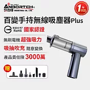 安伯特】百變手持無線吸塵器PLUS(國家認證 一年保固) 無刷電機 吸充吹抽 除塵 抽真空 車家兩用