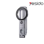 yesido C231 磁吸摺疊三角支架 迷你體積 自拍支架 -鎗色