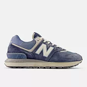 New Balance 紐巴倫 574 [U574LGDI] 男女 運動休閒鞋 復古鞋 舒適 緩震 穿搭 霧藍 23.5cm 藍
