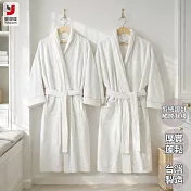 【雲御織】MIT台灣製 厚實蓬鬆 五星飯店 大人浴袍 銀邊