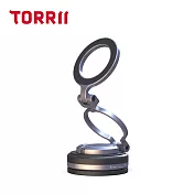 【TORRII 】360真空吸盤四軸手機支架-M2 PRO 鐵灰