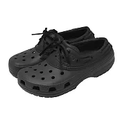 Crocs 洞洞鞋 Classic Islander Clog 男女鞋 黑 經典元寶克駱格 212022060 23cm BLACK