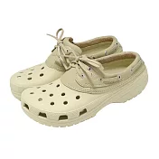 Crocs 洞洞鞋 Classic Islander Clog 男女鞋 經典元寶克駱格 骨白 2120220QA 23cm BONE/MOTH