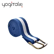 【yogiTalki】MIT Hug系列 瑜珈墊專用絕美葫蘆扣收納織帶(三色任選) 藍白