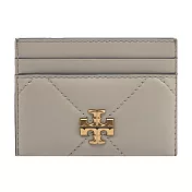 TORY BURCH KIRA 菱格紋卡片夾(多色選)- 沙色