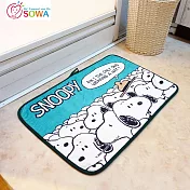 日本製SOWA雙面多功能地墊(三款) 藍色帽子款