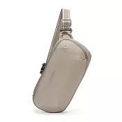 Pacsafe V 防盜城市斜肩包 5L 卡其