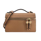 TORY BURCH Romy Slim 手提斜背兩用包(多色選)- 茶色