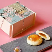 【Le Ruban 法朋】經典蜂蜜燒餅禮盒X2盒(附提袋)