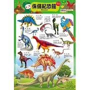 忍者兔學習掛圖：侏儸紀恐龍