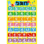 忍者兔學習掛圖：ㄅㄆㄇ