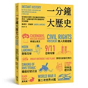 一分鐘大歷史：從地理大發現、世紀瘟疫到車諾比核災，160個改變世界的關鍵事件完全圖解