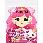 可愛公主貼紙包：60張貼紙 FOOD超人