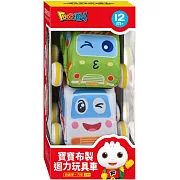 FOOD超人寶寶布製迴力玩具車(救護車、汽車)：寶寶的第一台可拆卸水洗的布製迴力車