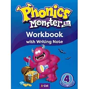 Phonics Monster 3/e Workbook 4 with Writing Note