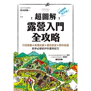 【超圖解】露營入門全攻略：從零開始也不怕！行程規劃×裝備知識×選地紮營×野炊食譜，新手必學的戶外實用技巧 (電子書)