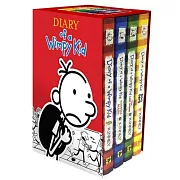 Diary of a Wimpy Kid Box of Books 1-4 Revised