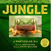 翻頁就會動！特效書Jungle: A Photicular Book
