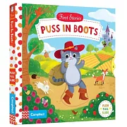 經典童話 硬頁遊戲書：穿靴子的貓 First Stories: Puss in Boots