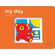 Touchwords: My Day: (baby Shower Gift, New Baby Gift, Interactive Board Book)