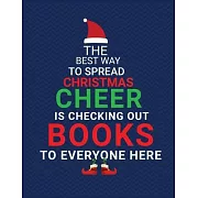 Christmas cheer books: Christmas Notebook - Holiday Planner- Black Paper Journal With Lined Black Pages - 8.5x11 Size - 110 pages - Soft Matt