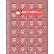 Merry Christmas: Best Christmas Blank Lined Notebook Journal, Notebook Gift 110 pages 8.5 x 11’’’’ Blank Lined Journal - ... - for Journa