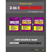 Preston Lee’’s 3-in-1 Book Series! Beginner English, Conversation English & Read & Write English Lesson 1 - 20 For Taiwanese