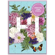 Say It with Flowers Hi Greeting Card Puzzle