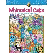 Creative Haven Whimsical Cats Coloring Book