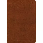 NASB Large Print Compact Reference Bible, Burnt Sienna Leathertouch