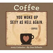 Coffee 2023 Deluxe Wall Calendar