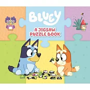 Bluey拼圖書 Bluey: A Jigsaw Puzzle Book: Includes 4 Double-Sided Puzzles