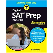 Digital SAT Prep 2025/2026 for Dummies: Book + 4 Practice Tests Online