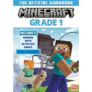Minecraft官方英文練習本（國小一年級，含獎勵貼紙）Official Minecraft Workbook: Grade 1