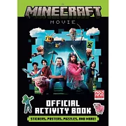 MINECRAFT麥塊電影官方活動本（含貼紙、海報、迷宮等遊戲）A MINECRAFT MOVIE Official Activity Book