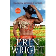 Bloom of Love: A BBW Interracial Western Romance (Large Print - Hardcover)
