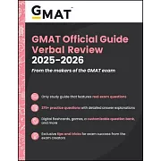 GMAT Official Guide Verbal Review 2025 - 2026: Book + Online Question Bank