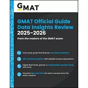GMAT Official Guide Data Insights Review 2025 - 2026: Book + Online Question Bank