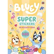 貼紙遊戲書 Bluey: Super Stickers: An Activity Book (超過400張貼紙)